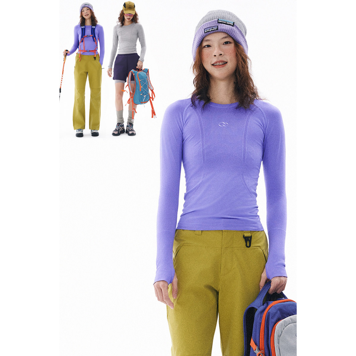 wooye山系多巴胺徒步运动速干衣