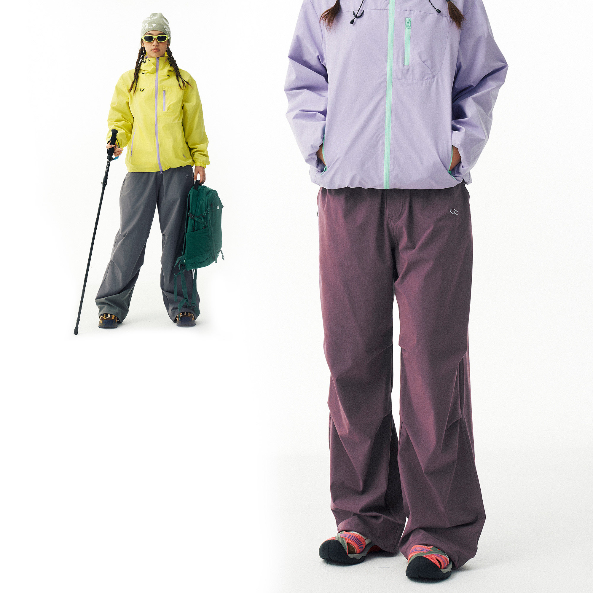 wooye勿野山系防水速干伞兵裤