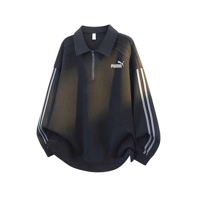 品牌清仓丨一折专区丨半拉链卫衣男士春秋款宽松大码运动休闲长袖