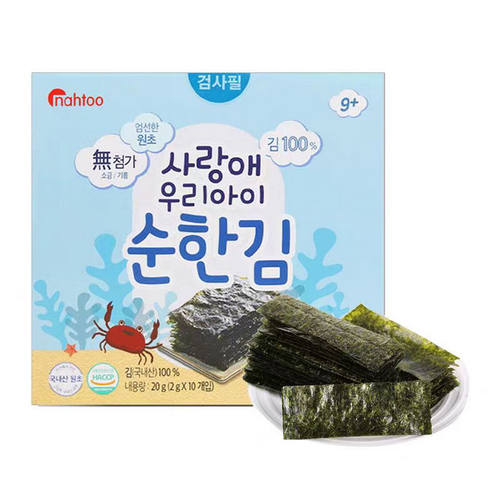 辅食海苔那都紫菜个月