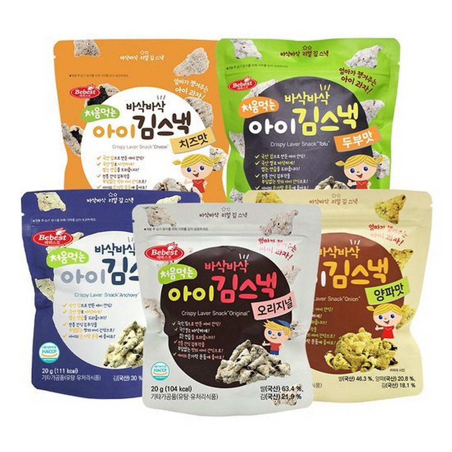 零食 宝贝秀特 海苔脆 多种口味