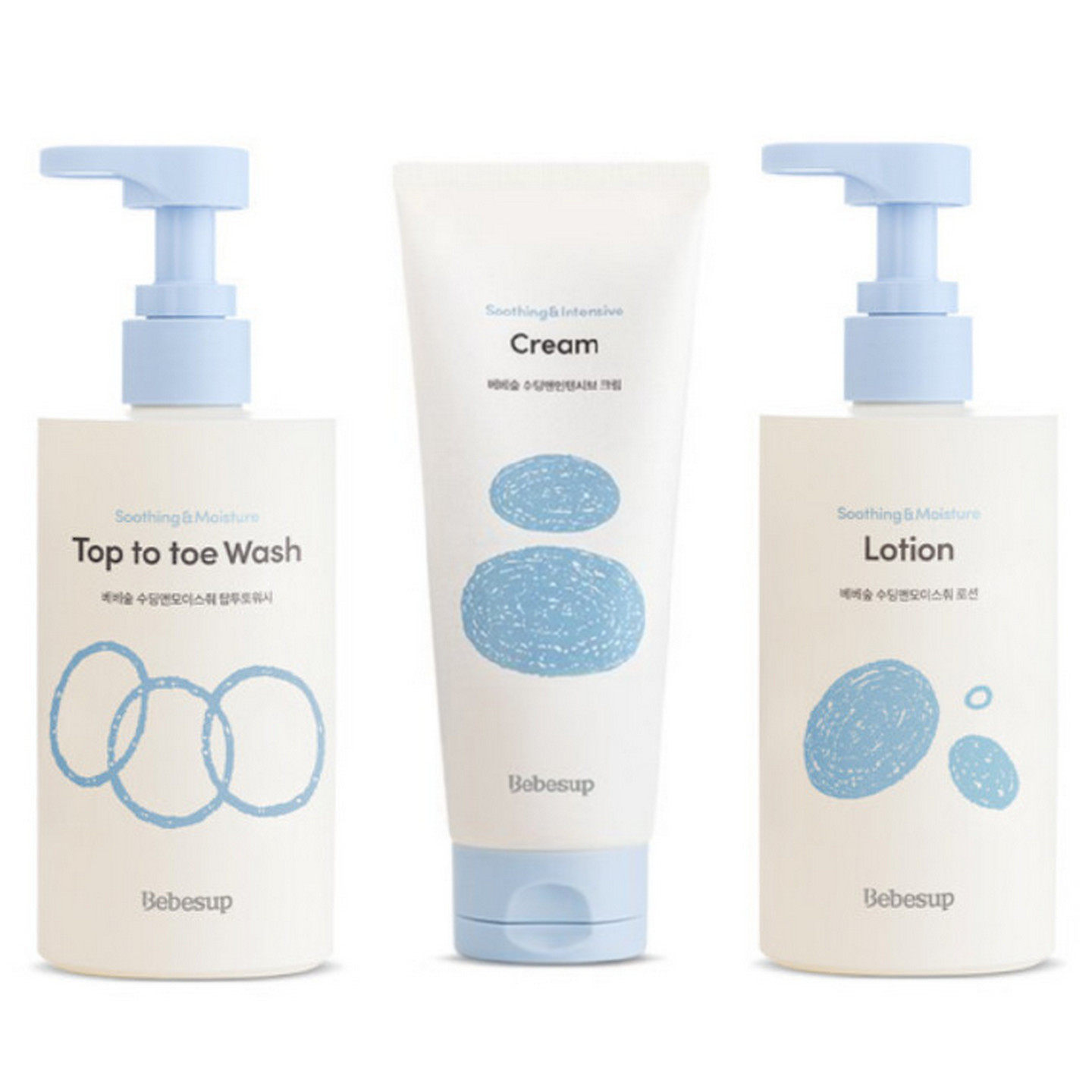 用品 bebesup洗发沐浴&护肤系列