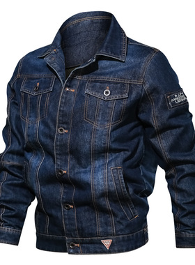 Denimcoat overalls trendy jacket牛仔外套工装潮流夹克帅气上衣