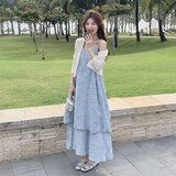 【】26春温柔风气质连衣裙两件套2C251-6687-P155-K218，女装套装/套裙，2C251