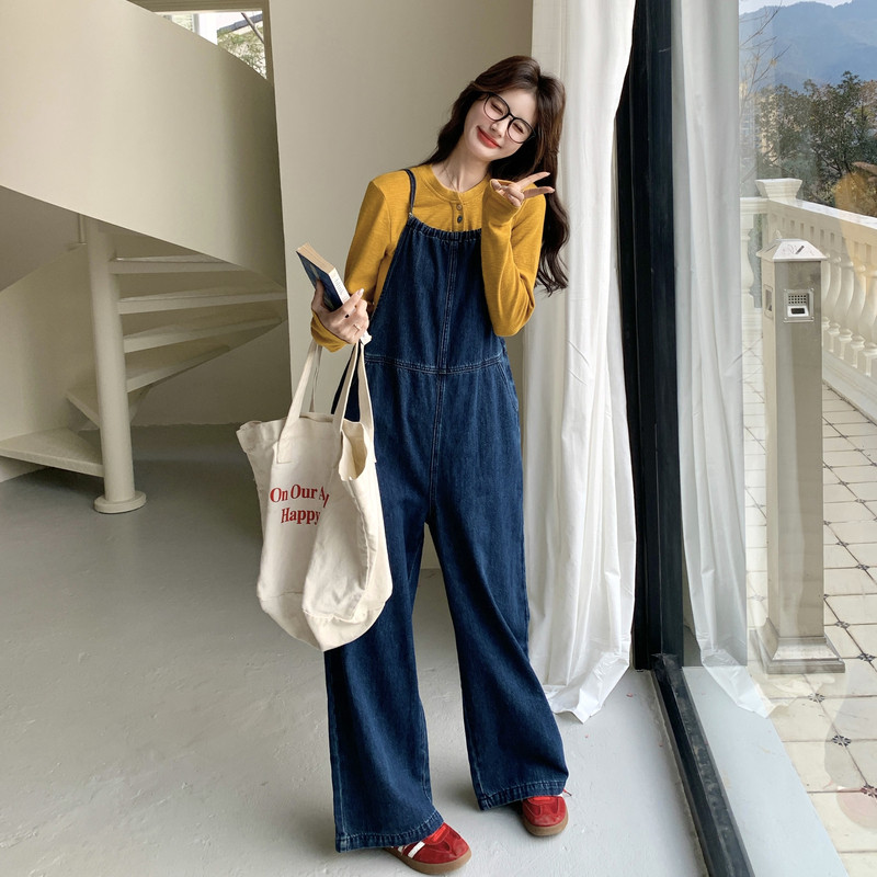 【新品】26春新款减龄牛仔背带裤套装2C251-9662-P185-K298,女装套装/套裙,2C251
