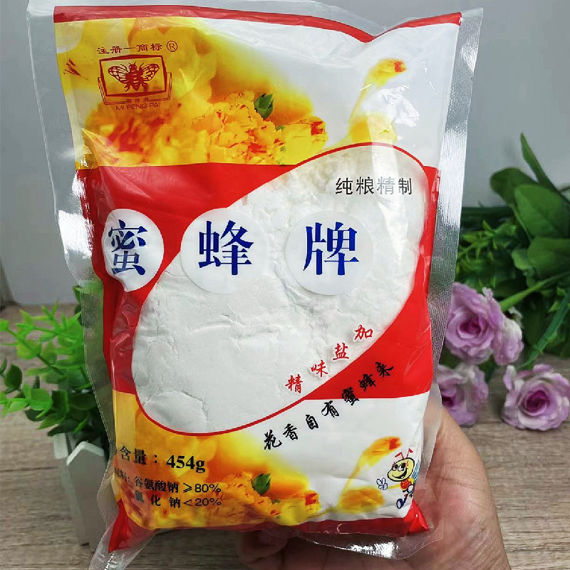 蜜蜂牌味精小袋正品家用大袋包装餐饮店商用非鸡精火锅厨房凉拌