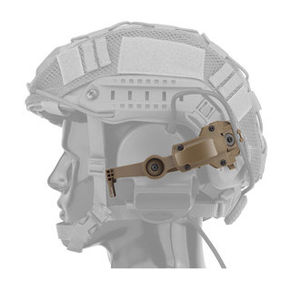 COMTA C3 C4 C5 C6战术耳机转接AMP支架FAST/温迪/MT头盔耳机支架
