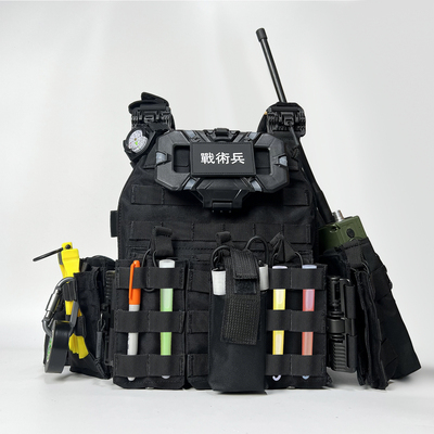 特种兵黑色战术背心cos全套装备防弹衣6094快拆马甲下场造型马甲