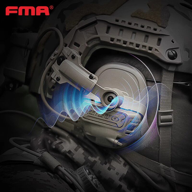 FMA FCS FE系列新款数字版拾音降噪通信战术耳机 电竞耳机耳麦