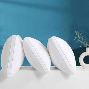 五星级酒店专用超级软枕头一对成人护颈椎枕芯青少年单人学生住校
