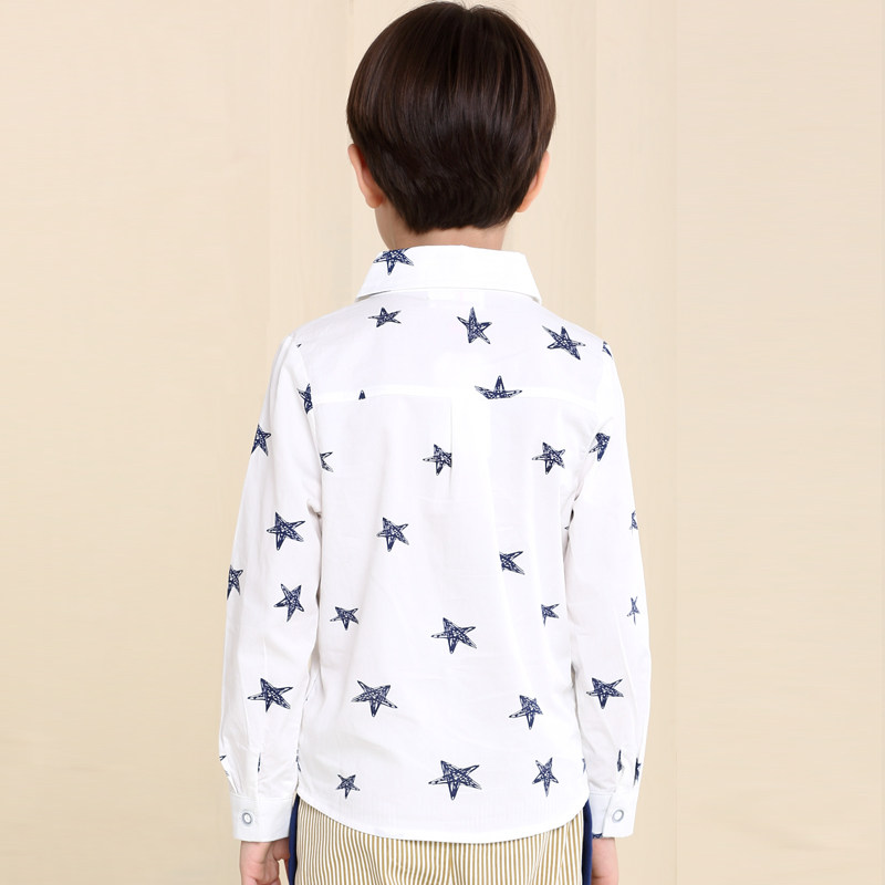 Chemise garcon à manche longue - Ref 2077501 Image 5