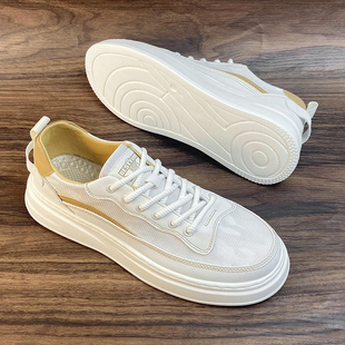 春夏男休闲鞋夏透气男鞋2026新款爆款面包鞋子男款休闲夏天0307k