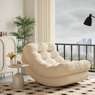 月亮摇摇椅躺椅成人可躺可睡懒人沙发家用休闲客厅阳台单人沙发