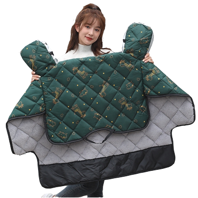 新款保暖防水加绒加厚电动摩托车