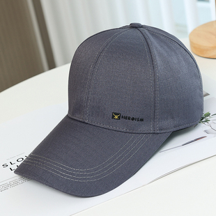 加长帽檐帽子男春夏季棒球帽女防晒遮阳帽太阳帽长舌鸭舌帽钓鱼帽