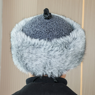 加厚地主帽乾隆帽子男贝勒爷皮帽满族王爷帽蒙古暖帽皇帝瓜皮帽女