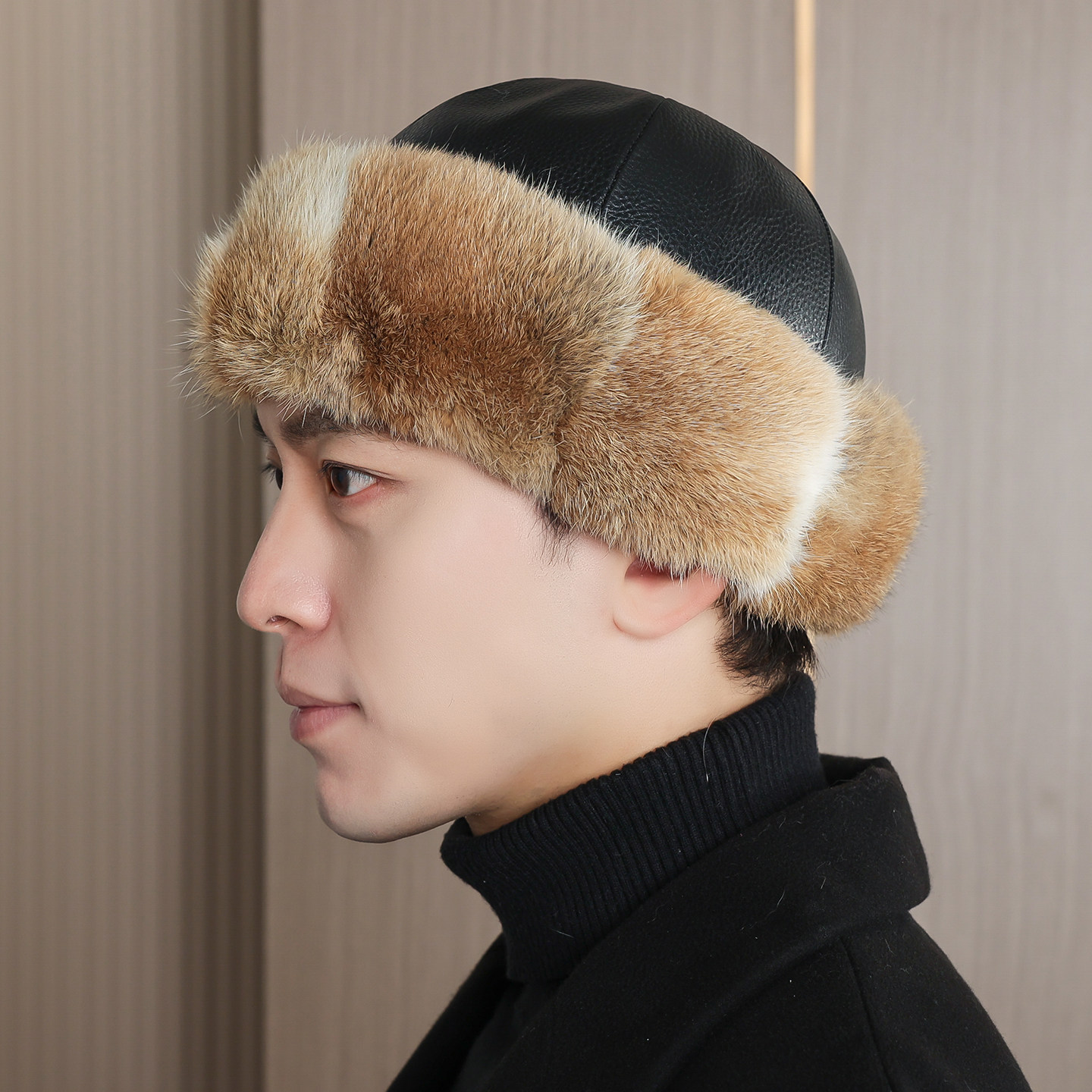 兔毛真皮草帽子男女冬季加厚中老年人地主包头帽保暖王爷瓜皮帽棉,服饰配件/皮带/帽子/围巾,帽子,淘宝优惠券,粉丝福利购,淘宝优惠卷