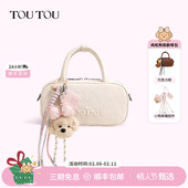 新年生日礼物TOUTOU小狗保龄球波士顿包大容量通勤百搭斜挎包包