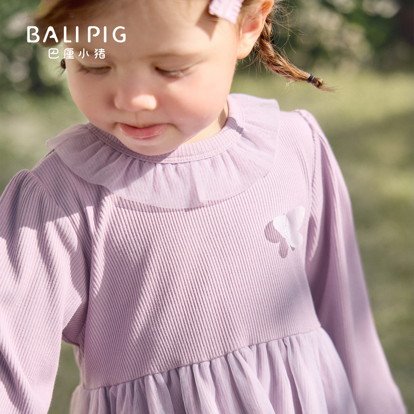 女宝宝连衣裙春季莫代尔网纱裙春秋婴幼儿蓬蓬裙儿童春装女童裙子