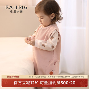 子秋季 宝宝背带裤 连身裤 超萌可爱秋款 婴儿连体衣服 春秋男女童秋装