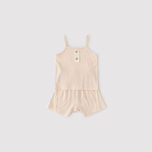 【巴厘小猪】女宝宝吊带套装