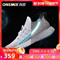 Giày thể thao nam Onemix thoáng khí, giày thể thao co giãn nhẹ để chơi shoes Giày dừa đầy sao mùa hè Giày nữ thông thường - Giày chạy bộ giày the thao