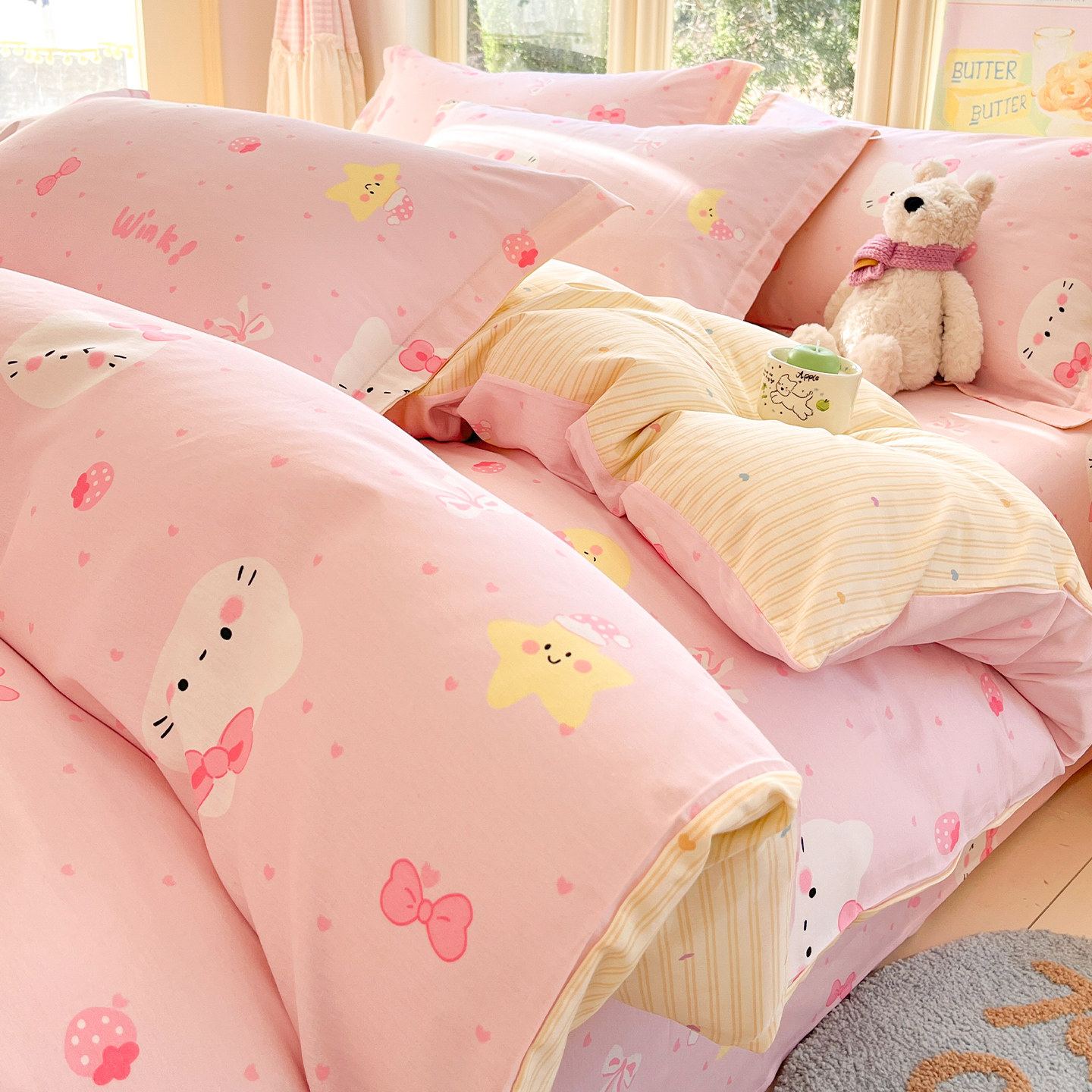 纯棉被套单件全棉被罩单人学生宿舍1.5米被芯内胆套200x230cm加大,床上用品,被套,淘宝优惠券,粉丝福利购,淘宝优惠卷