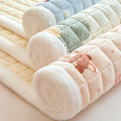 A类牛奶绒床垫软垫家用卧室