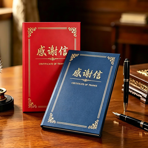 启恒纪念证书捐赠爱心书定制打印