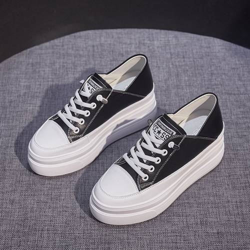 厚底8cm百搭风增高显瘦小白鞋