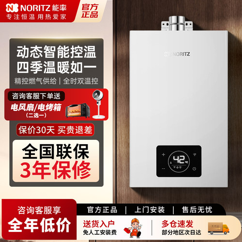 能率强排式16升智能恒温节能