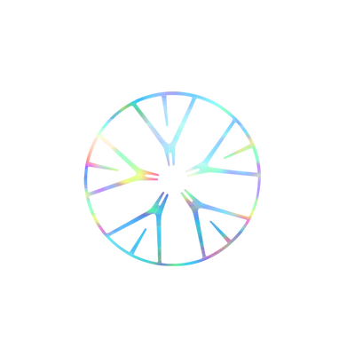 比亚迪汉镭射轮毂贴装饰遮盖划痕