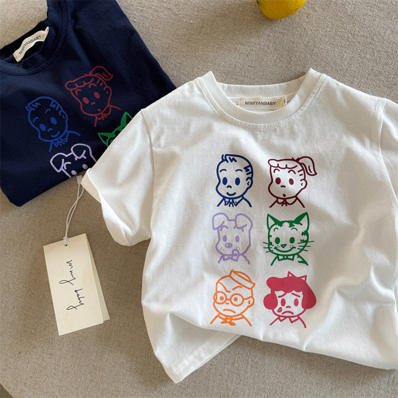 儿童短袖原田风宝宝日系T恤衫潮