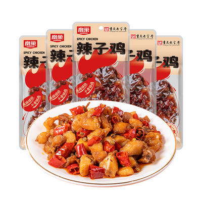凰巢辣子鸡棒棒鸡16g*20袋重庆特产鸡肉零食麻辣鸡丁香辣风味小吃