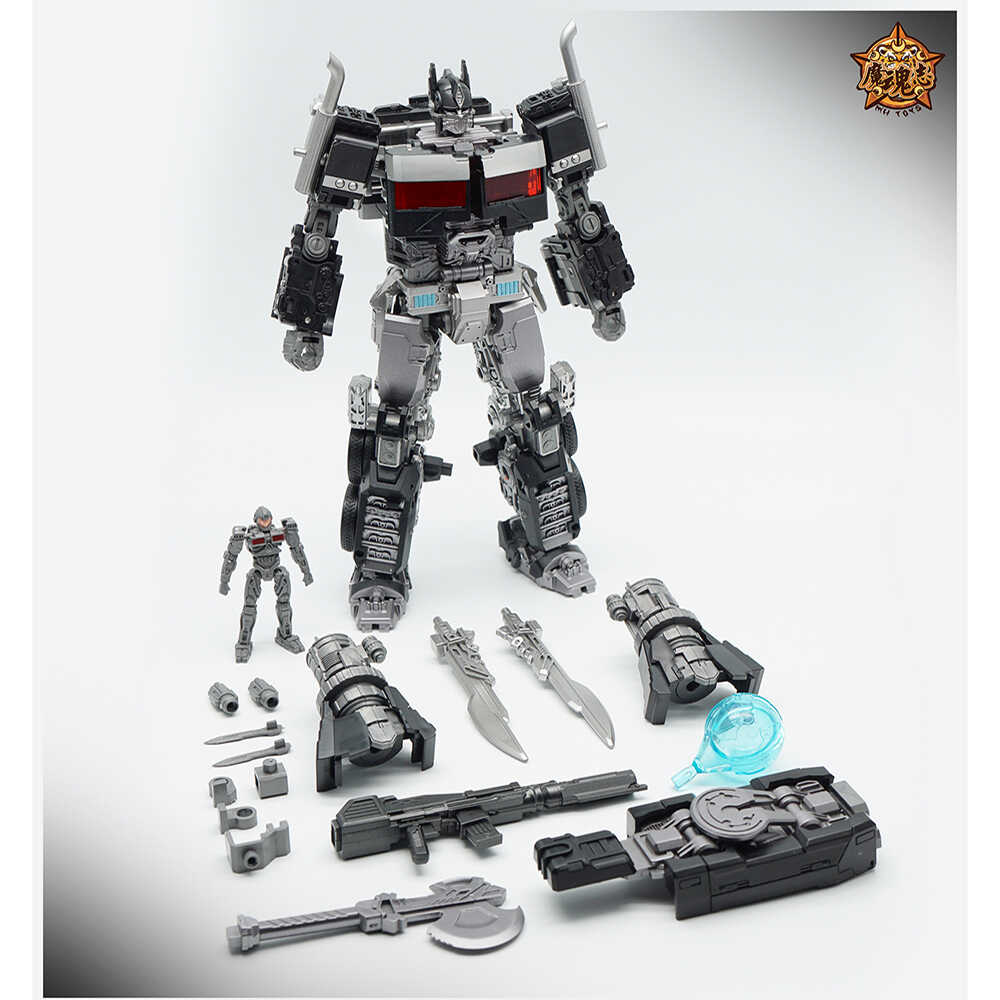 现货MHM01B变七柱放大暗黑版玩具