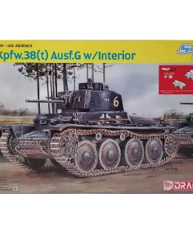 DRAGON/威龙 6290 Pz.Kpfw.38(t) Ausf.G 轻型战车“含内部构造