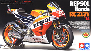 TAMIYA/田宫 14130 REPSOL HONDA RC213V `14 赛车塑料拼装模型