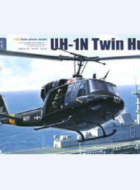 Kitty Hawk/小鹰 KH80158 USMC UH-1N 双休伊 舰载直升机 1/48