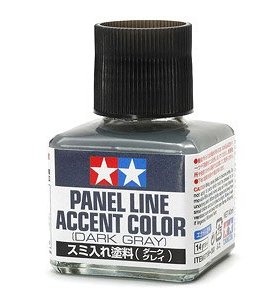 TAMIYA/田宫 87199 40ml暗灰色强化刻线表现及渍洗旧化液