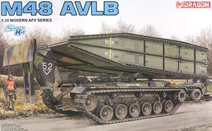 装 美国 M48 3606 甲架桥工程车 DRAGON AVLB 威龙