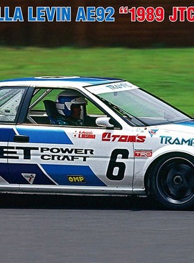 长谷川 20545  Tom`s Corolla Levin AE92 `1989 JTC`