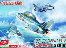 FREEDOM/自由 162097 Q版蛋机 F/A-18E+F/A-18F