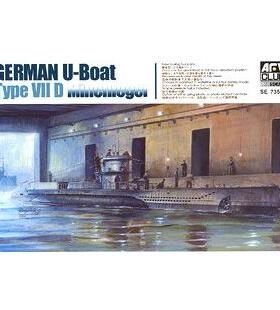 AFV CLUB SE73505 德国海军 VIID型U艇 (1/350)