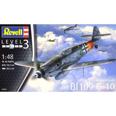REVELL/利华03958Bf109G-10飞机