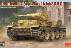 RFM/麦田 RM5036 Pz.kpfw.VI [7.5cm] Ausf.b(VK36.01)6号战车b型