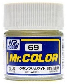 MR.HOBBY/郡仕 C69 灰白色 10ml油性模型涂料