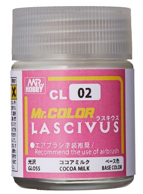 Mr.Hobby/郡仕 CL02 Lascivus 可可牛奶肌肤色 18ml油性模型油漆