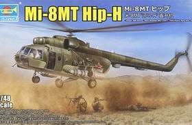 Trumpeter/小号手 05815 Mi-8MT 河马 军事运输直升机