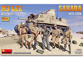 MINIART 35274 二战盟国M3 李 中型战车中期型及乘员