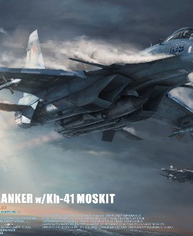 MINIBASE/微型基地 8002 Su-27K Sea Flanker w/Kh-41 Moskit